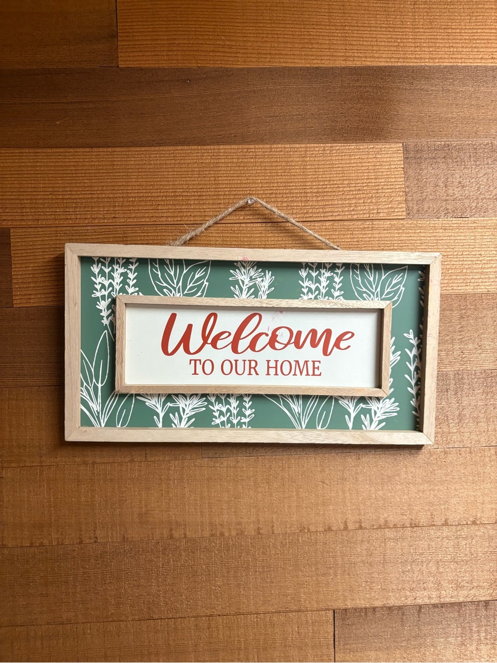 Farmhouse Botanical Welcome Wall Sign & Fresh Blooms Decor Bundle - Picture 3 of 9
